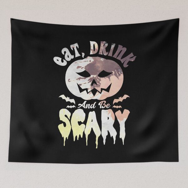 Item preview, Eat, Drink And Be Scary | Halloween (3 : Dark) designed and sold by the-krisney-way.