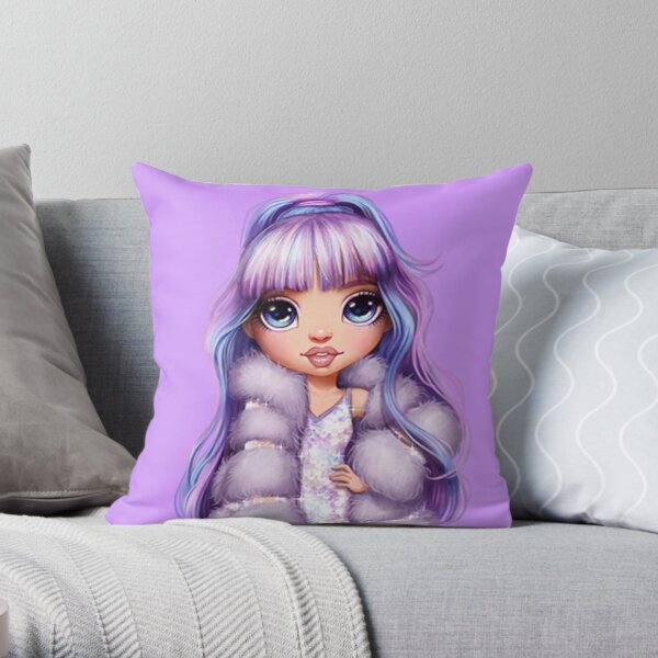 Rainbow High- Violet Willow  Throw Pillow