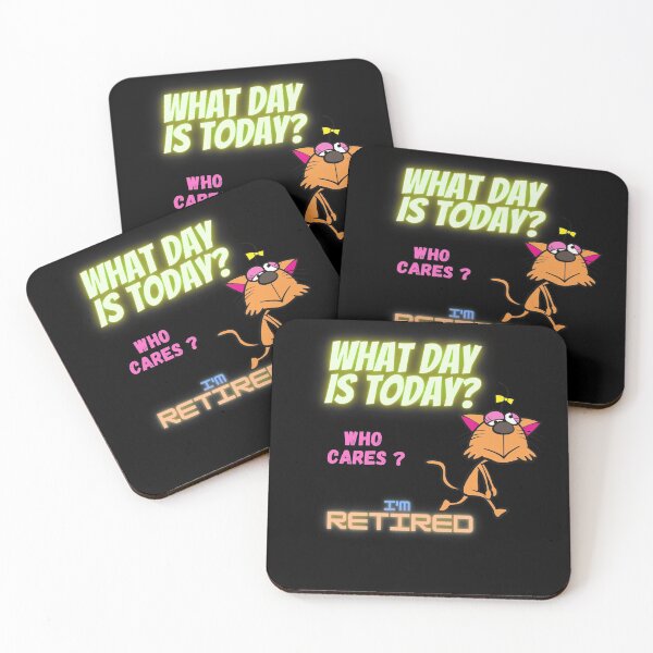 Item preview, What Day Is Today Who Cares I'm Retired Tshirt designed and sold by Martimad.