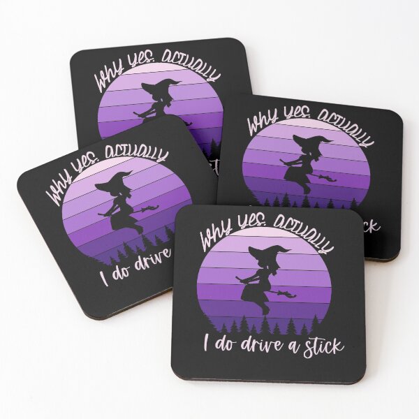 Artikelvorschau, Retro Vintage Warum ja, eigentlich fahre ich einen Stock süße Hexe Halloween - Männer/Kinder/Frauen / Halloween entworfen und verkauft von Designs Of all kinds.