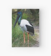 Black-necked Stork Hardcover Journal