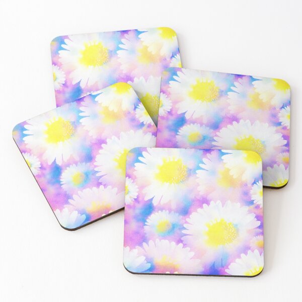 Item preview, Fluorescent color flowers pattern designed and sold by RafaelLima7.