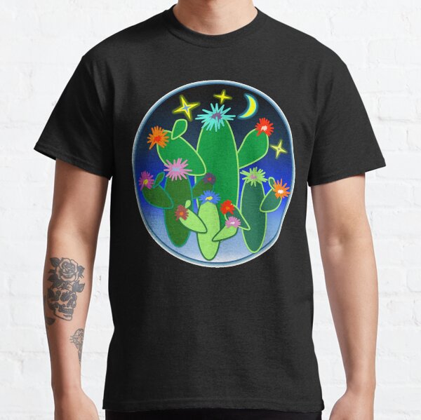 Neon Cacti Classic T-Shirt