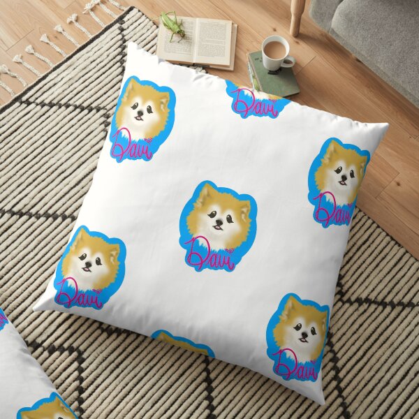 Davi Pomeranian Floor Pillow