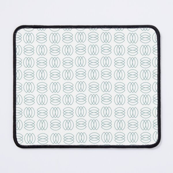 Item preview, teal pattern shapes designed and sold by aquanour.