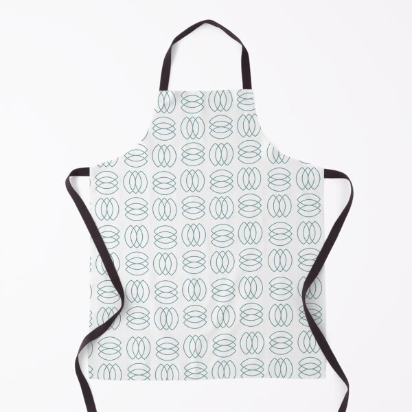 Item preview, teal pattern shapes designed and sold by aquanour.