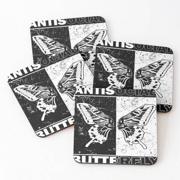 Item preview, Antisocial butterfly designed and sold by pnkpopcorn.