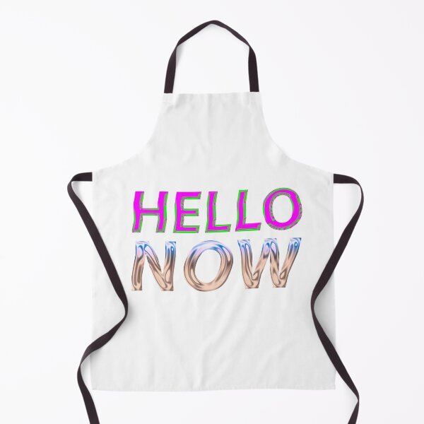 Item preview, Chrome Vintage 2000's Hello Now Text designed and sold by Ahmer Qureshi.