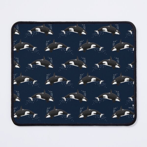 Item preview, Orca - Sea life pattrn designed and sold by Kelsey Emblow.