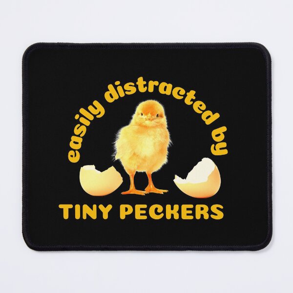 Item preview, Just A Girl Who Loves Tiny Peckers Easily Distracted By Tiny Peckers Chick Magnet, Chicken Lover Chick Hatching Funny Cute  designed and sold by CBCreations73.