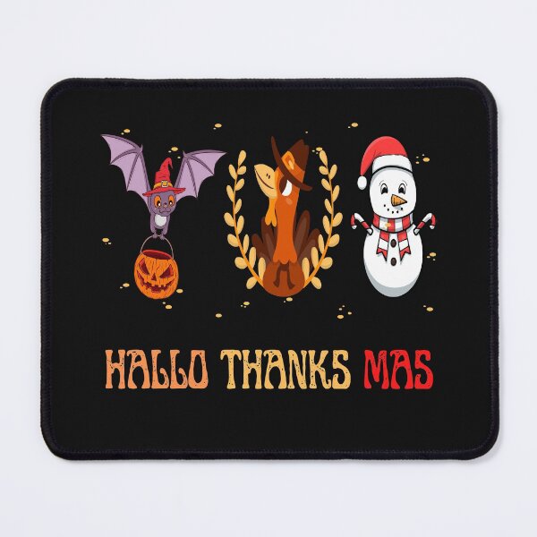 Item preview, Happy Hallothanksmas, Halloween, Christmas, Thanksgiving designed and sold by SweetbeStore.