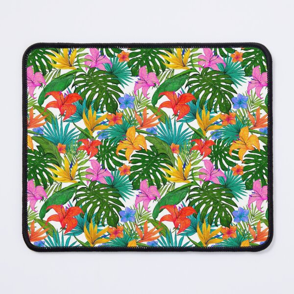 Item preview, Beautiful foliage and sumptuous flowers pattern designed and sold by RafaelLima7.