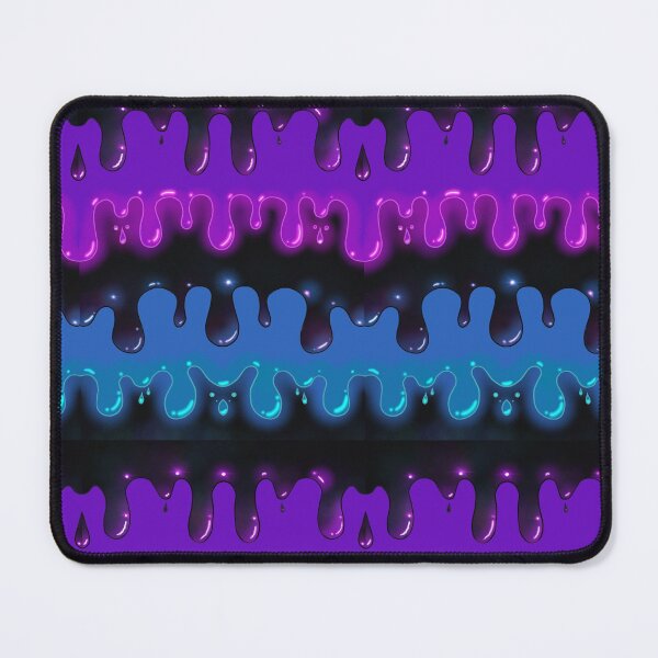 Item preview, Vaporwave Neon Drip Pattern designed and sold by ZombieCheshire.