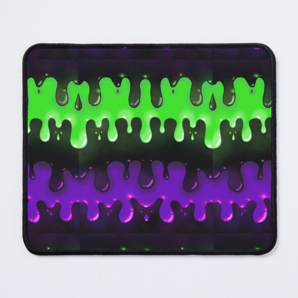 Item preview, Cyber Goth Toxic Oil Drip Pattern designed and sold by ZombieCheshire.