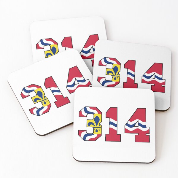 Item preview, St. Louis Flag Area Code designed and sold by AHgraphics.