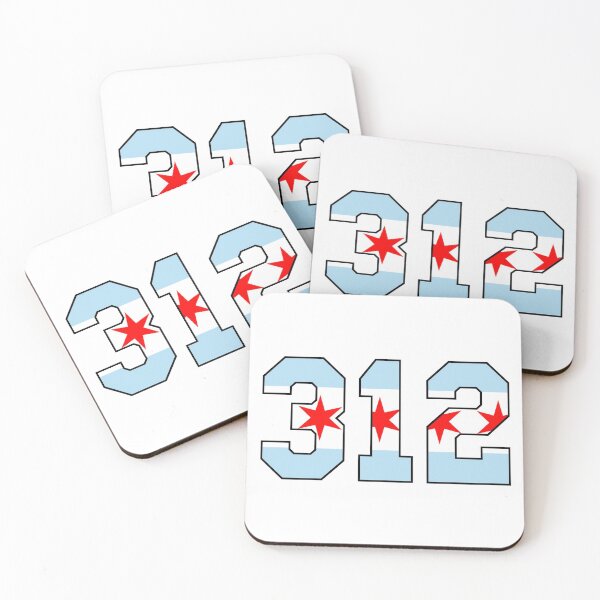 Item preview, Chicago Flag Area Code designed and sold by AHgraphics.