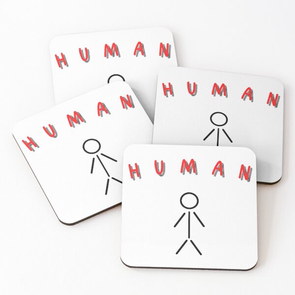 Item preview, Human Awesome Simple Design Stick Figure designed and sold by simpleDesignerr.