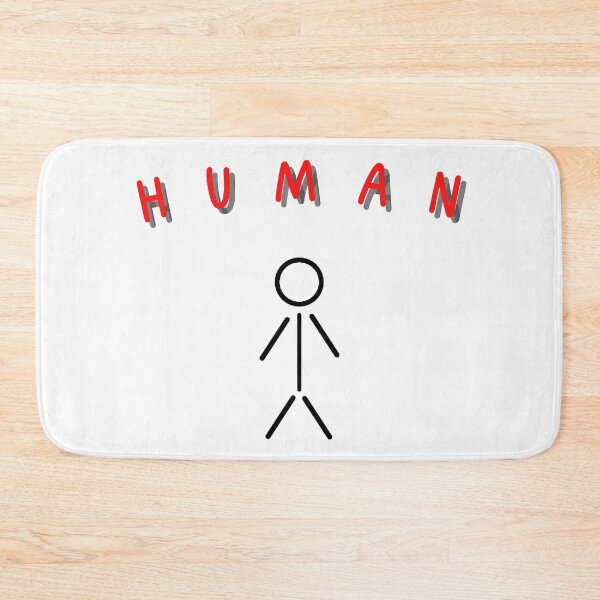 Item preview, Human Awesome Simple Design Stick Figure designed and sold by simpleDesignerr.