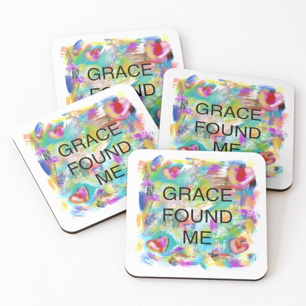 Item preview, Grace Found Me - Artistic hearts designed and sold by Marble1212.