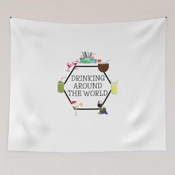Item preview, Drink Around The World Vacation designed and sold by trustone.