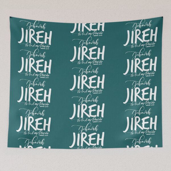 Artikelvorschau, Jehova Jireh, mein Versorger Christliches inspirierendes Design entworfen und verkauft von LifeCrush.