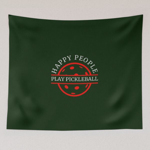 Item preview, Happy people play  pickleball  designed and sold by Dbanksdesign.