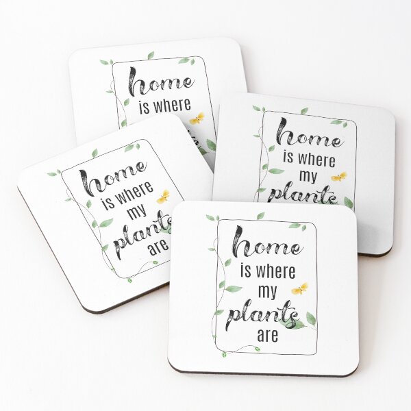 Item preview, Home Is Where My Plants Are designed and sold by Martini-Four.