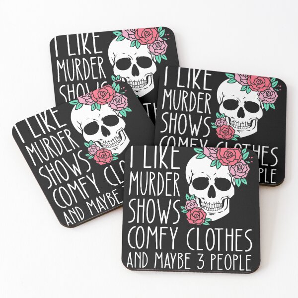 Item preview, i like murder shows comfy clothes and may be 3 people designed and sold by Newcomb95.