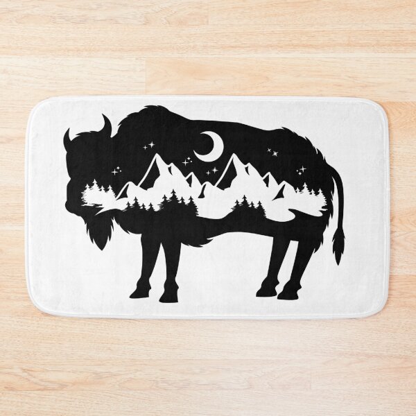 Item preview, Bison | Mountains  | Camping | Hiking | Outdoors | Rock Climbing  designed and sold by Ravenvine.