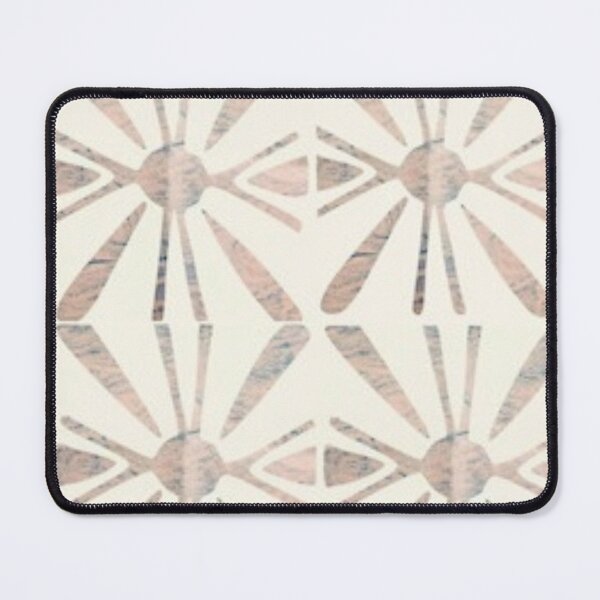 Abstract Shapes Autumn Prints Fall Colors Patterns Mouse Pad