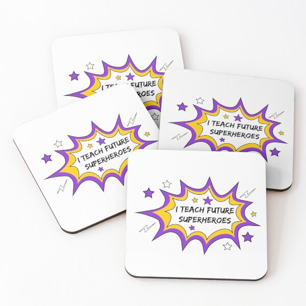 Item preview, I Teach Future Superheroes designed and sold by Martini-Four.