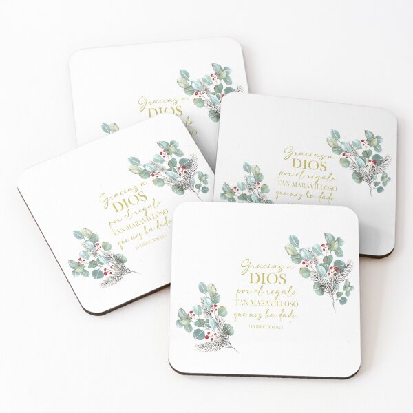 Item preview, Gracias a Dios por el regalo tan maravilloso que nos ha dado, Spanish Christmas Bible Verse designed and sold by latiendadearyam.