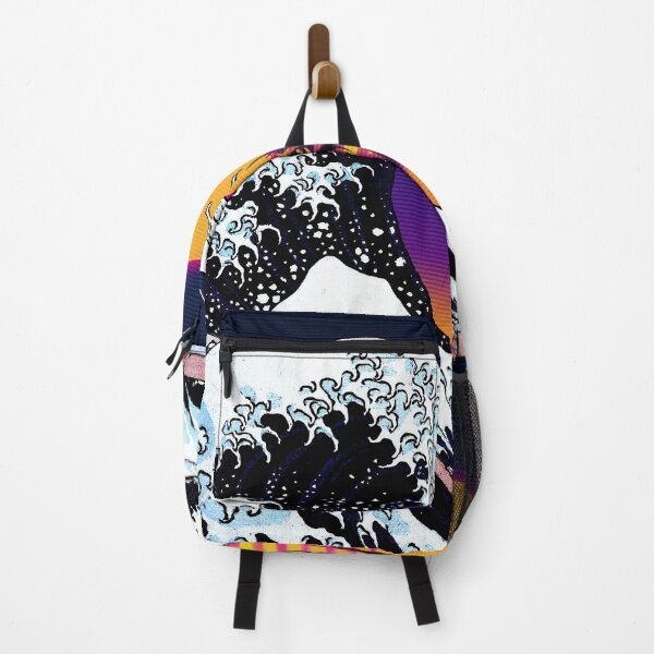 Item preview, Great Wave off Kanagawa 80s Retro Aesthetic  designed and sold by ind3finite.