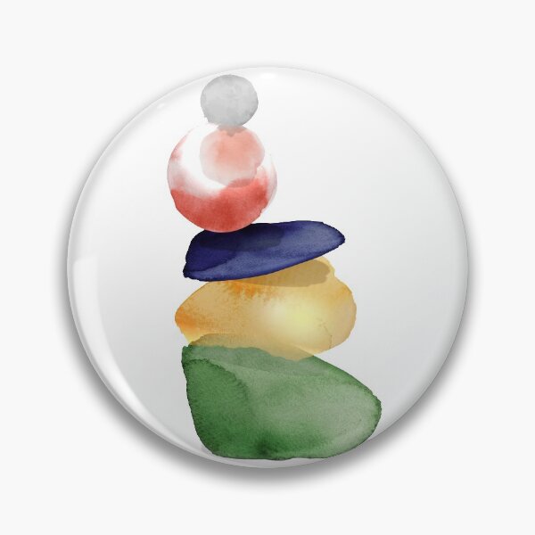 Item preview, Cairn Zen Tower Stone designed and sold by Jennifer Geiger Art.