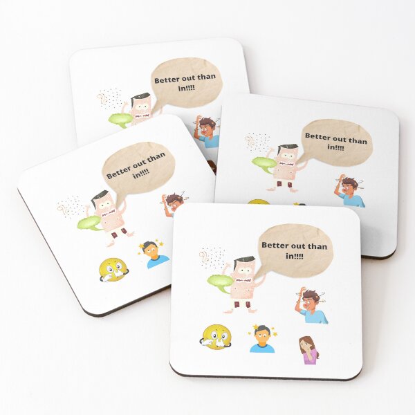 Item preview, Farting Man Funny Humor Stickers designed and sold by haRexia.