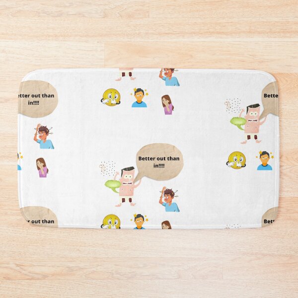 Item preview, Farting Man Funny Humor Stickers designed and sold by haRexia.
