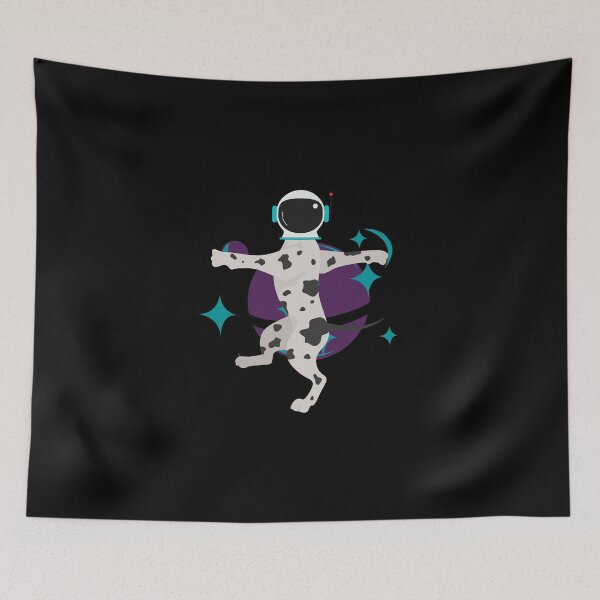 Item preview, Dancing Astronaut Space Dalmatian designed and sold by jamiebertone.