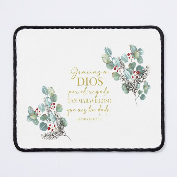 Item preview, Gracias a Dios por el regalo tan maravilloso que nos ha dado, Spanish Christmas Bible Verse designed and sold by latiendadearyam.