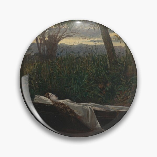 Item preview, The Lady of Shalot 1862 by Walter Crane designed and sold by Thewolfmaiden.