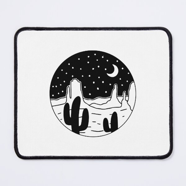 Item preview, Nature Desert Cosmic Night designed and sold by ZimbomDesigner.
