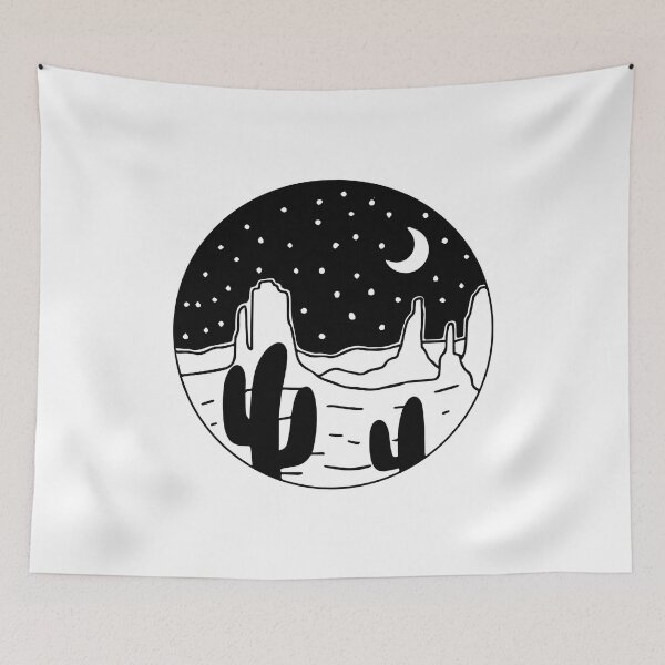 Item preview, Nature Desert Cosmic Night designed and sold by ZimbomDesigner.