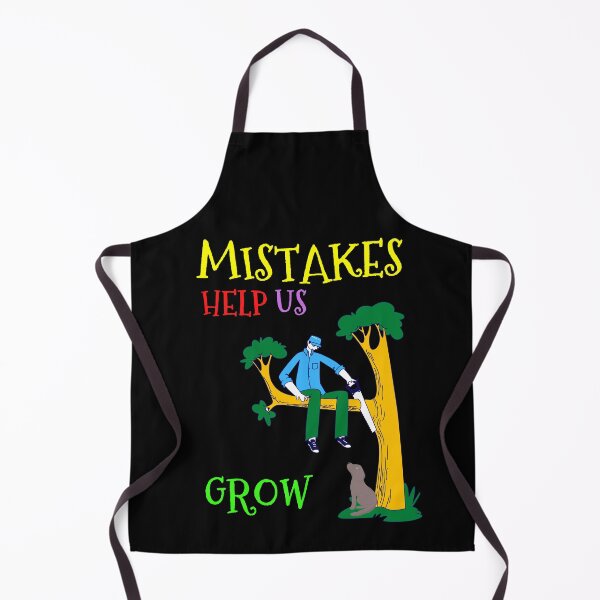 Item preview,  Mistakes Help Us Grow - Funny designed and sold by Einstein12345.