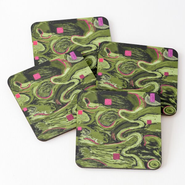Item preview, abstract digital painting - tileable pattern 1.2.4 designed and sold by thalasson.