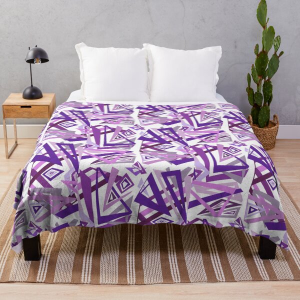 Item preview, Purple Daze Diamonds Shock Grey Matter designed and sold by Midwest-Goods.