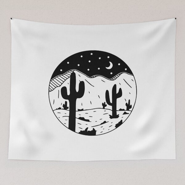 Item preview, Desert Cosmic Mountain designed and sold by ZimbomDesigner.