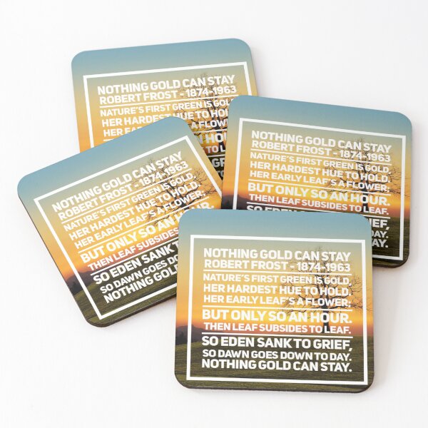 Item preview, Nothing Gold Can Stay-Robert Frost designed and sold by SerenityPax.