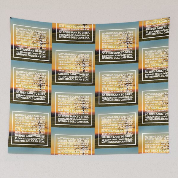 Item preview, Nothing Gold Can Stay-Robert Frost designed and sold by SerenityPax.