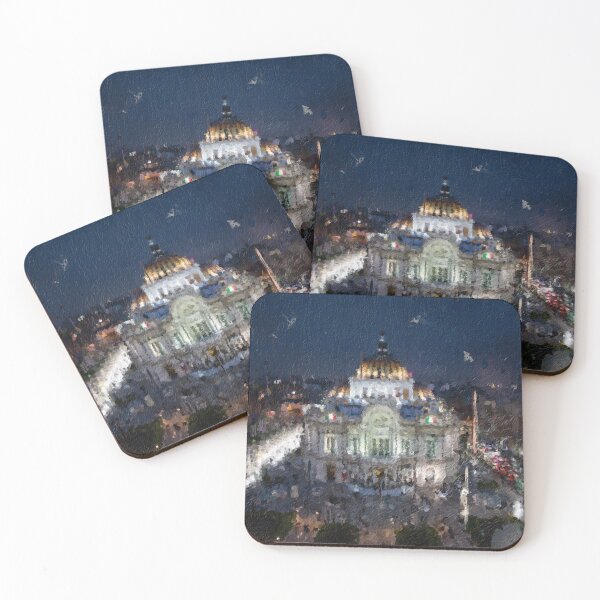 Item preview, Pintura al óleo de la Ciudad de México designed and sold by jcad216.