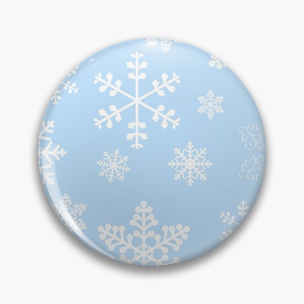 Item preview, blue christmas snowflakes icy  designed and sold by Gossip Rag.