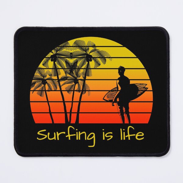 Item preview, Surfing is life T-shirt designed and sold by xsession.